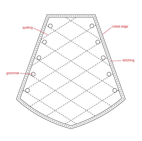 leather bracer sewing pattern - SahbazMaysam