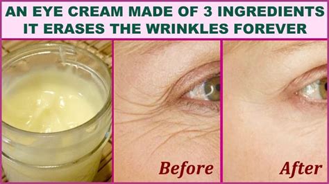 An Eye Cream Made of 3 Ingredients That Will Make You Feel 5 Years Younger: It Erases the ...