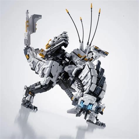 MOC 15474 Thunderjaw Monster - Horizon Zero Dawn by Brickvault MOC FACTORY | MOULD KING