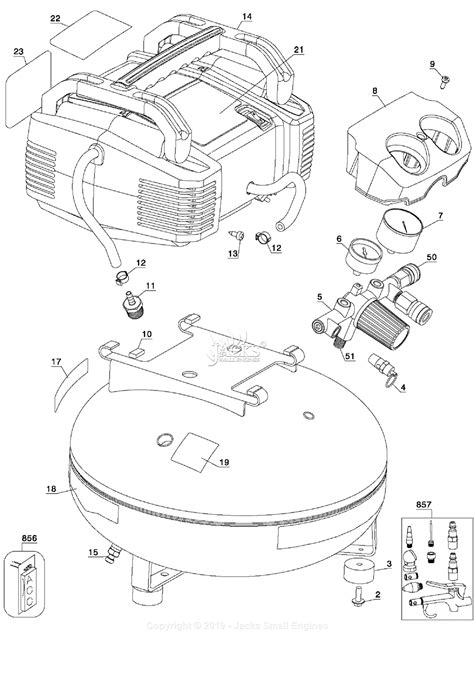 Porter Cable C2002 Type 2 Parts Diagram for Assembly