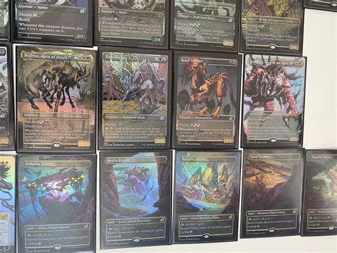 *FOIL SHOWCASE* Set + Triomes + PW Ikoria (38/38) MTG NM/MT IKO Comic Art Kaiju | eBay