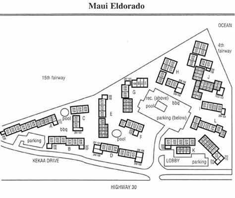 Map Layout Maui Eldorado