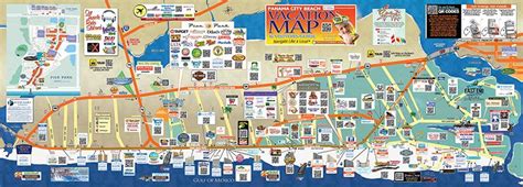 Panama City Beach Map Guide | Beach Map