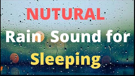 Sound of Rain to Sleep, Rainstorm Sounds for Sleeping, Natural White ...