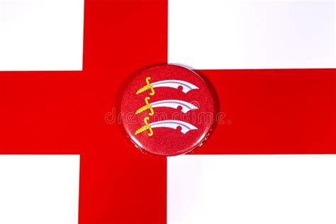 Flag of Essex stock image. Image of kingdom, flagpole - 100447779