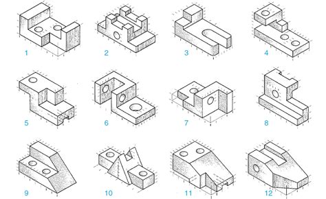 Burkay SARI_ ME 113 & ME 423 & ME 424 Course Notes: ME 113 - Week 6 - Class Example_ Isometric ...