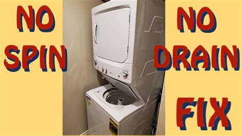 Ge Stackable Washer And Dryer Not Working at Ryan Chamberlain blog