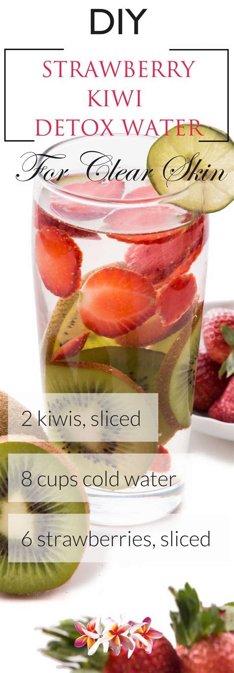 #Detox Diets 3 day | Kiwi detox water, Detox water recipes, Diy detox water