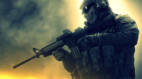 🔥 Free Download Cod Modern Warfare Skull Masked Soldier Hd Wallpaper by @jefferym82 ...