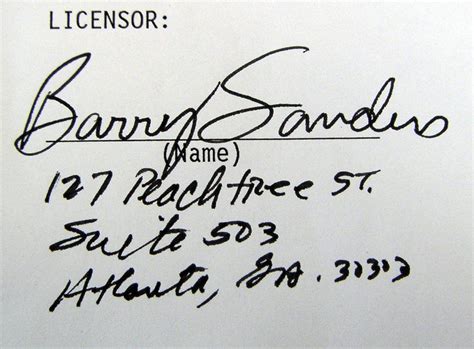 Barry Sanders | PSA AutographFacts℠