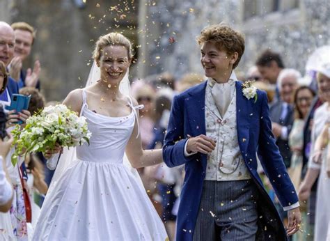 Inside Talulah Riley and ‘Love Actually’ star Thomas Brodie-Sangster’s wedding: photos