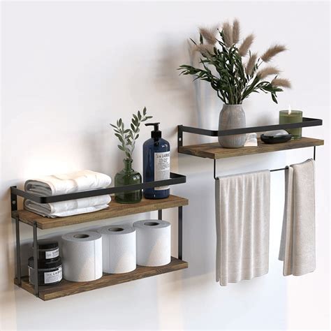 Introducing Rustic Bathroom Shelves to Your Home