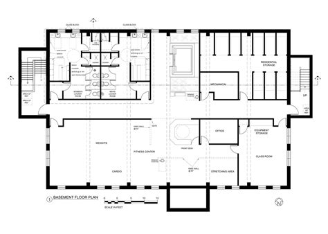 Locker Room Design Layout