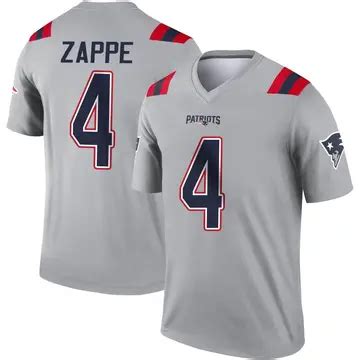 Bailey Zappe Jersey | Bailey Zappe New England Patriots Jerseys & T-Shirts - Patriots Store