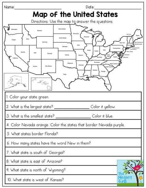 Geography Questions For 4th Graders