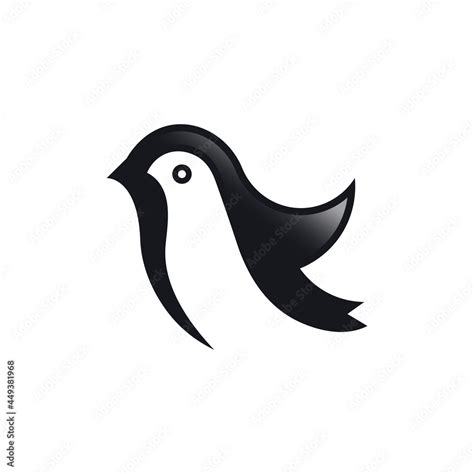 simple and modern bird logo Stock Vector | Adobe Stock