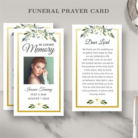 Printable Funeral Prayers