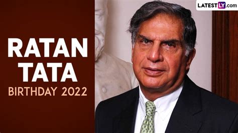 Ratan Tata Birthday 2022 Images and HD Wallpapers: Share Wishes, Greetings, Quotes and Messages ...