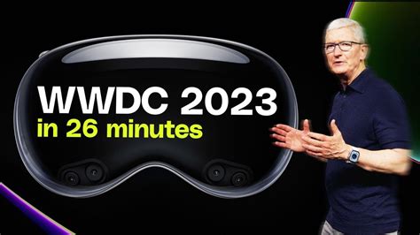 Apple WWDC 2023 keynote in 26 minutes - Irizflick Media