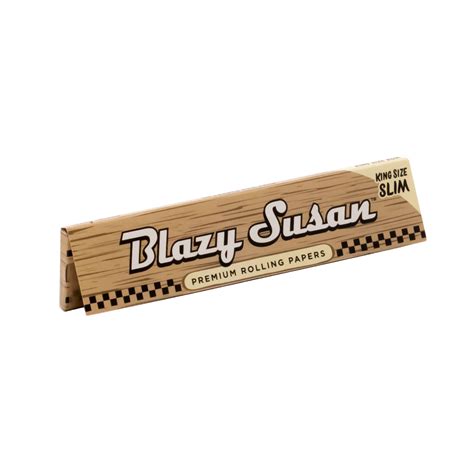 King Size Unbleached Rolling Papers | Blazy Susan