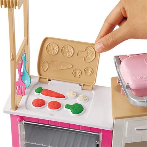 Barbie Ultimate Kitchen Playset with Barbie Chef Doll | FRH73 | Barbie | Barbie kitchen, Barbie ...