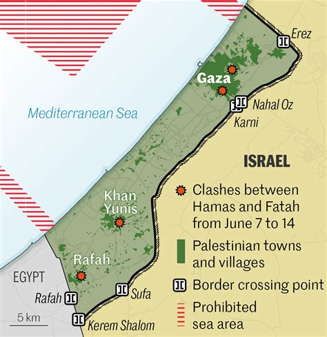 10 maps to understand Gaza's tumultuous history