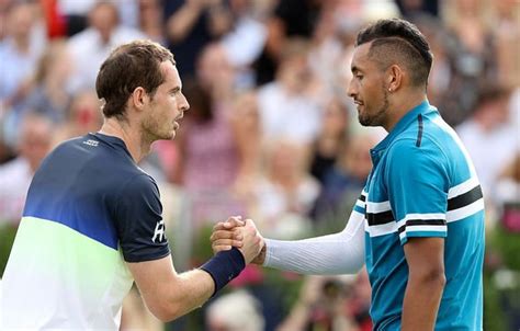 Andy Murray and Nick Kyrgios mock each other on Wimbledon practice ...