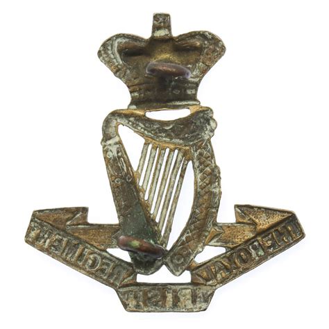 Victorian Royal Irish Regiment Cap Badge