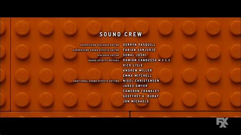 The Lego Movie End Credits (FXX) [FANMADE] - YouTube