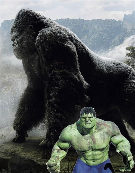 Hulk vs. King Kong by SteveIrwinFan96 on DeviantArt