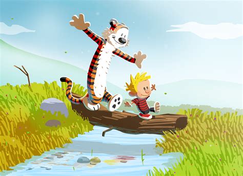 ArtStation - Calvin and Hobbes - Fan Art