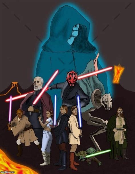 Star Wars Prequel Trilogy Poster - Etsy