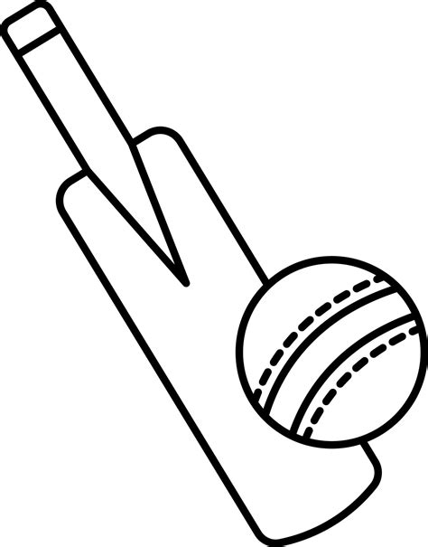 Top more than 152 cricket bat ball drawing - vietkidsiq.edu.vn