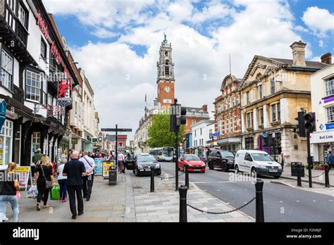 The High Street, Colchester, Essex, England, UK Stock Photo - Alamy