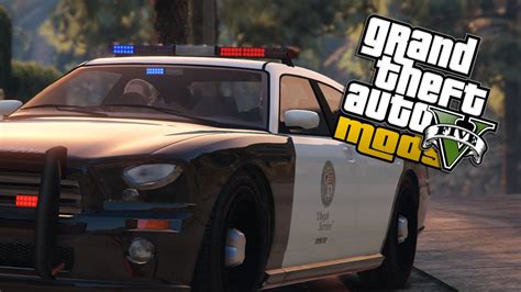 Police Mod - GTA 5 PC Mod - YouTube