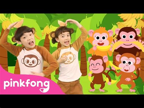 Monkey Banana Dance | Baby Monkey | Dance Along Song | Pinkfong Kids ...