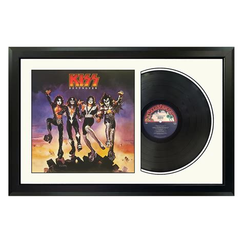 Kiss Destroyer Framed Vinyl Record - Etsy