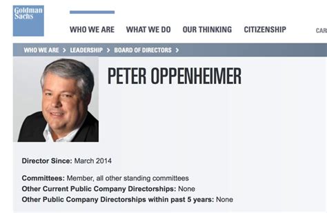 Apple CFO Peter Oppenheimer joins Goldman Sachs Board of Directors ...