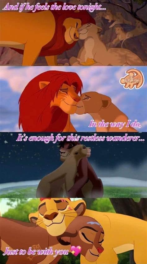 the lion king and his cubs from disney's live - action movie
