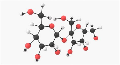 Sucrose molecule 3D model - TurboSquid 1425536