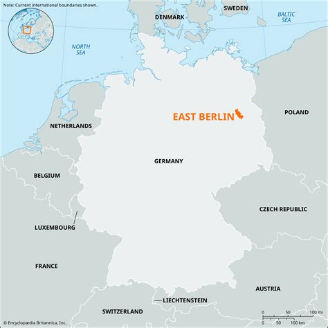 Map Of Germany Showing Berlin - Joela Mabelle