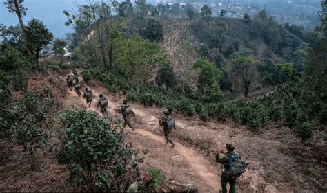 Myanmar’s junta military carries out sustained offensive involving ...