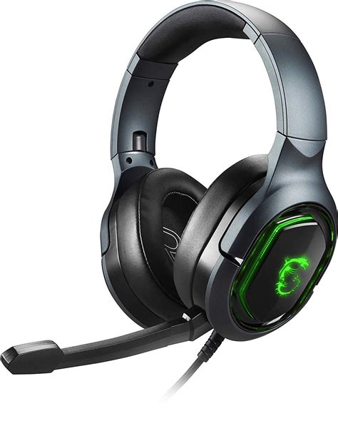 MSI Immerse GH50 Wired RGB Gaming Headset w/Detachable Microphone - Walmart.com - Walmart.com