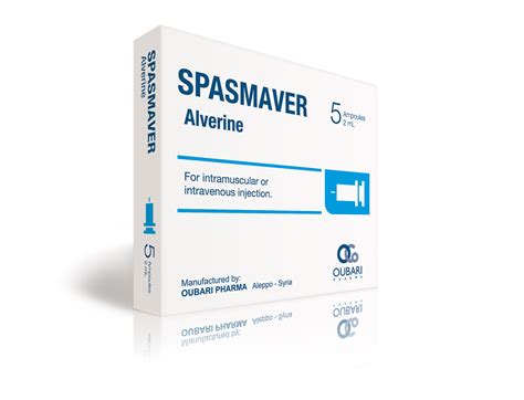 Spasmaver - Ampoules - Oubari Pharma