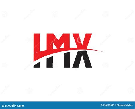 IMX Letter Initial Logo Design Vector Illustration Stock Vector ...