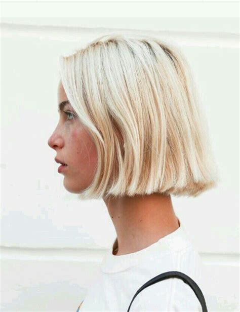 Pin by random on hair | Short blonde hair, Hair styles, Blonde bob ...