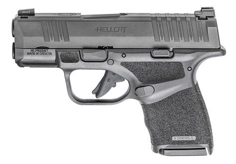 Springfield Armory Hellcat, Micro-Compact, 9mm Pistol, Black with Night ...