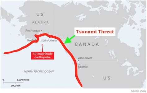 Tsunami Warning Lifted After Powerful Earthquake Strikes Alaska Today - Garner Ted Armstrong ...