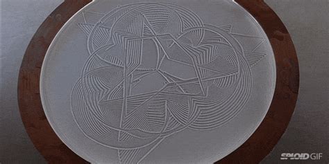 Watch A Ball Carve Beautiful Sand Art With The Secret Power Of Magnets | Gizmodo Australia