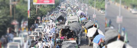 Farmers end 10-day march at Kisan Ghat, claim victory